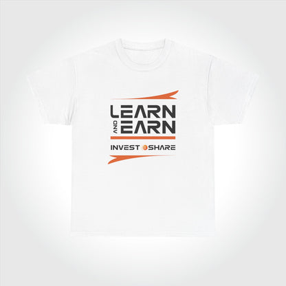 Learn and Earn | InvestiShare Tee