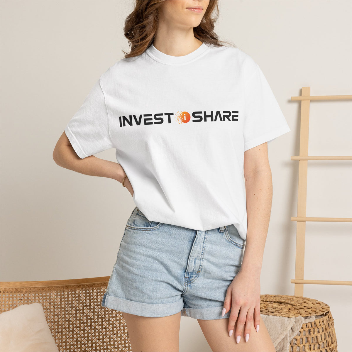 InvestiShare Logo Tee | Crypto Comfort