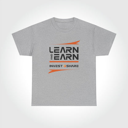 Learn and Earn | InvestiShare Tee