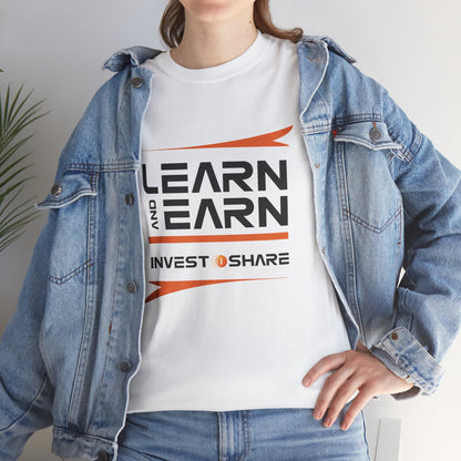 Learn and Earn | InvestiShare Tee
