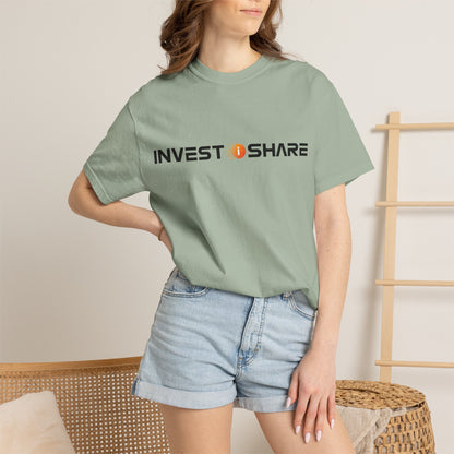 InvestiShare Logo Tee | Crypto Comfort