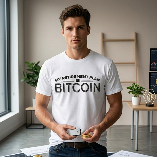 My Retirement Plan Is Bitcoin | Crypto Tee